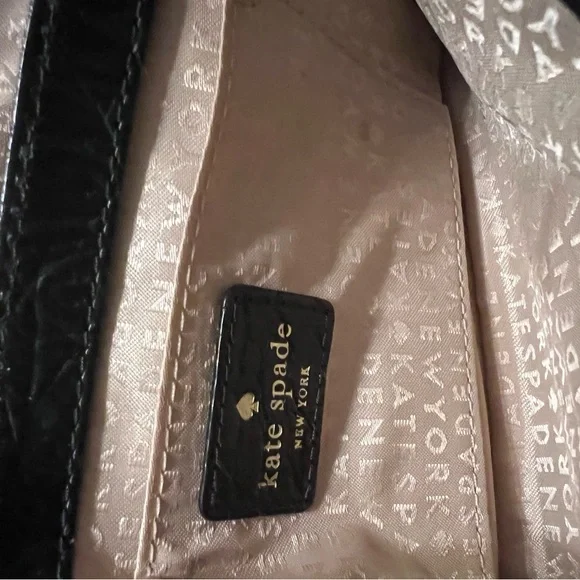 Kate Spade Black Leather Crossbody Bag - Picture 11 of 12